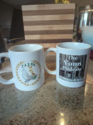 P.A.Z.NIA/Vonu Podcast Mug Set